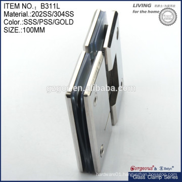 Glass Continuous Hinges Shower Door Hardwares